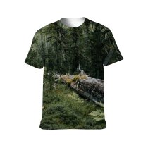yanfind Adult Full Print T-shirts (men And Women) Aged Bark Biology Botany Bush Coniferous Daytime Ecology Foliage Forest Glade