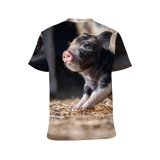 yanfind Adult Full Print T-shirts (men And Women) Adorable Baby Barn Country Countryside Creature Curious Cute Daytime Domesticated Enclosure