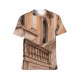 yanfind Adult Full Print T-shirts (men And Women) Aged Arched Architecture Attract Building Carve City Classic Construction Decoration Design