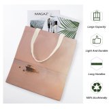 yanfind Great Martin Canvas Tote Bag Double Boat Transportation Vehicle Outdoors Sea Vessel Watercraft Land Ocean Shoreline Freedom Wanderer white-style1 38×41cm