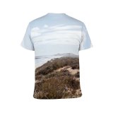 yanfind Adult Full Print T-shirts (men And Women) Aqua Atmosphere Beach Building Bumpy Cloudy Coast Space Daytime Endless Exterior