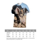 yanfind Adult Full Print T-shirts (men And Women) Agriculture Blurred Countryside Cultivate Daytime Domesticated Dry Ecology Farm Farmer Farmland
