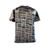 yanfind Adult Full Print T-shirts (men And Women) Aged America Architecture Building Center City Cityscape Complex Construction Contemporary Creative