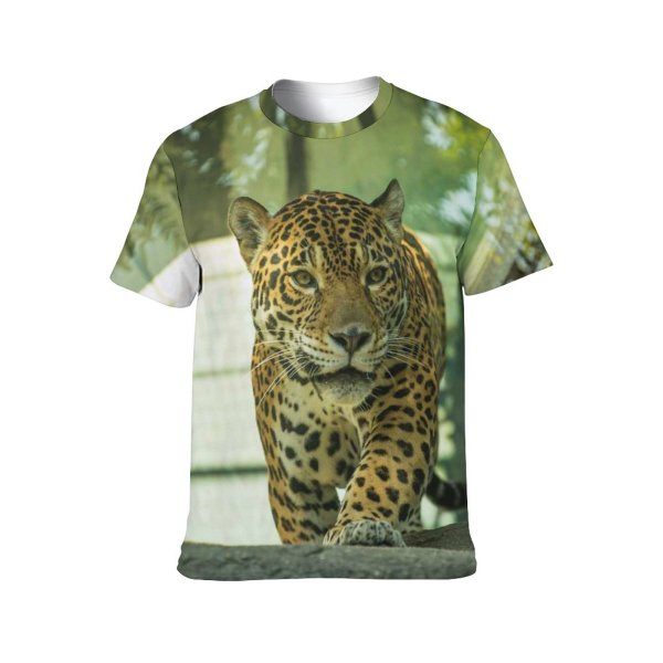 yanfind Adult Full Print T-shirts (men And Women) Africa Attentive Beast Cat Conserve Creature Curious Danger Ecosystem Fauna Fur