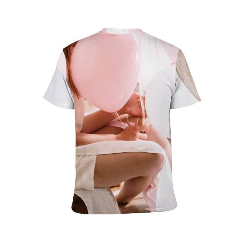 yanfind Adult Full Print T-shirts (men And Women) Anniversary Anonymous B Balloon Bouquet Balloons Bare Feet Breast Cancer Awareness