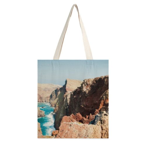 yanfind Great Martin Canvas Tote Bag Double Cliff Outdoors Promontory Scenery Canyon Valley Mesa Ocean Sea Plateau Adventure white-style1 38×41cm