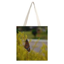 yanfind Great Martin Canvas Tote Bag Double Butterfly Insect Invertebrate Monarch Chillink Insects Beauty Plant Creative Commons white-style1 38×41cm