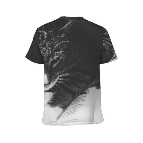yanfind Adult Full Print T-shirts (men And Women) Adorable Cat Cute Kitten Kitty Pet