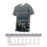 yanfind Adult Full Print T-shirts (men And Women) Aerial Architecture Building Center Central City Cityscape Commerce Complex Construction Contemporary