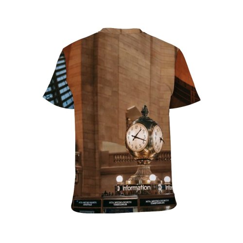 yanfind Adult Full Print T-shirts (men And Women) Aged America Architecture Balcony Brick Wall Building Ceiling Cement Classic Column