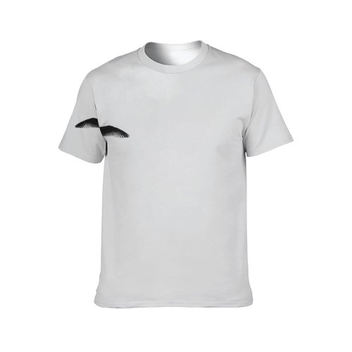 yanfind Adult Full Print T-shirts (men And Women) Altitude Atmosphere Avian Beak Bird Watching Cloud Cloudy Space Creature Daylight