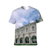 yanfind Adult Full Print T-shirts (men And Women) Aged Ancient Arch Architecture Atmosphere City Cloudy Space Decor Decoration
