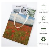 yanfind Great Martin Canvas Tote Bag Double Field Grassland Outdoors Plant Countryside Panshanger Park Thieves Lane Hertford Uk Farm white-style1 38×41cm