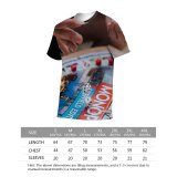 yanfind Adult Full Print T-shirts (men And Women) Anonymous Assorted Banknote Bill Blurred Board Game Budget Cash Colorful Creative
