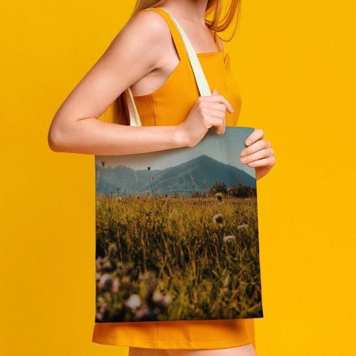 yanfind Great Martin Canvas Tote Bag Double Field Grassland Outdoors Countryside Farm Meadow Rural Grass Plant Plateau Land Vegetation white-style1 38×41cm