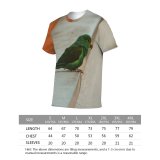 yanfind Adult Full Print T-shirts (men And Women) Alone Beak Bird Building Calm Chick Colorful Construction Daylight Daytime Detail