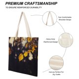 yanfind Great Martin Canvas Tote Bag Double Branch Autumn Leaf Leaves Flora Plant Branches Plants Winter Delicate Bokeh white-style1 38×41cm