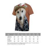 yanfind Adult Full Print T-shirts (men And Women) Adorable Attentive Carpet Casual Charming Cloth Comfort Space Cozy Creature