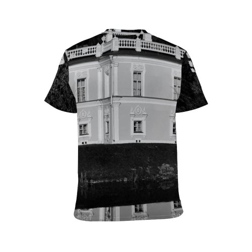 yanfind Adult Full Print T-shirts (men And Women) Adventure Ancient Architecture Branch Building Bw Coast Construction Daytime Destination Embankment