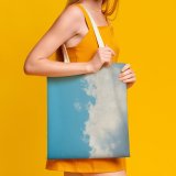 yanfind Great Martin Canvas Tote Bag Double Cloud Outdoors Sky Cumulus white-style1 38×41cm