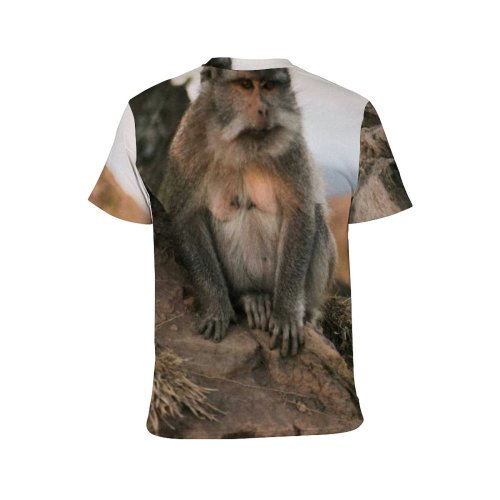 yanfind Adult Full Print T-shirts (men And Women) Alone Calm Cliff Coast Coastline Creature Fauna Feed Fur Habitat