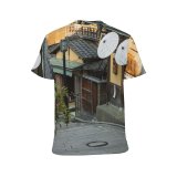 yanfind Adult Full Print T-shirts (men And Women) Aged Alone Ancient Architecture Attract Blurred City Daytime Destination District Dwell