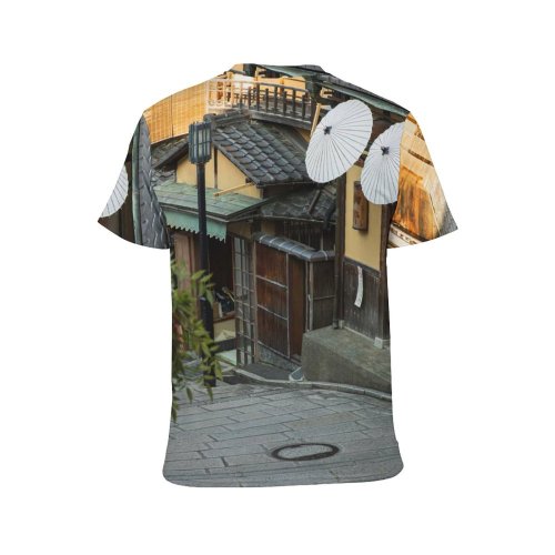 yanfind Adult Full Print T-shirts (men And Women) Aged Alone Ancient Architecture Attract Blurred City Daytime Destination District Dwell