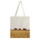 yanfind Great Martin Canvas Tote Bag Double Cattle Cow Field Grassland Outdoors Countryside Farm Rural Meadow Nam Nh Dinh white-style1 38×41cm