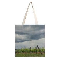 yanfind Great Martin Canvas Tote Bag Double Field Grassland Outdoors Countryside Farm Rural Meadow Grey Plant Building Tuscany white-style1 38×41cm