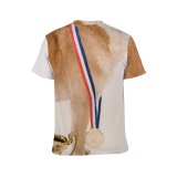 yanfind Adult Full Print T-shirts (men And Women) Adorable Attentive Calm Clever Competition Contest Creature Cup Curious Cute Dog