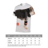 yanfind Adult Full Print T-shirts (men And Women) Active Adorable Basketball Bell Calm Creature Curious Cute Dog Faith Fauna
