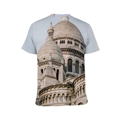 yanfind Adult Full Print T-shirts (men And Women) Aged Ancient Attract Basilica Building Capital Cathedral Catholic Church City Construction