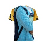yanfind Adult Full Print T-shirts (men And Women) Afro Backpack Bus Candid Charming Cheerful Child City Cloth Colorful Content Daytime