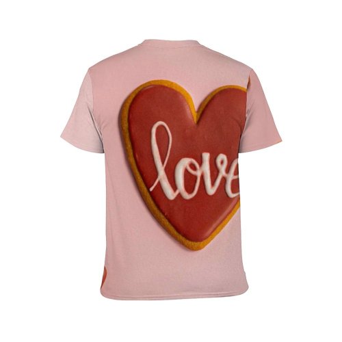 yanfind Adult Full Print T-shirts (men And Women) Affection Art Celebrate Colorful Concept Creative Decor Decoration Decorative Design Detail Different
