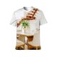 yanfind Adult Full Print T-shirts (men And Women) Accommodation Apartment Armchair Calm Chair Clean Comfort Construction Contemporary Cozy Daylight Daytime