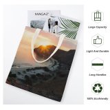 yanfind Great Martin Canvas Tote Bag Double Cristo Rei Timor white-style1 38×41cm