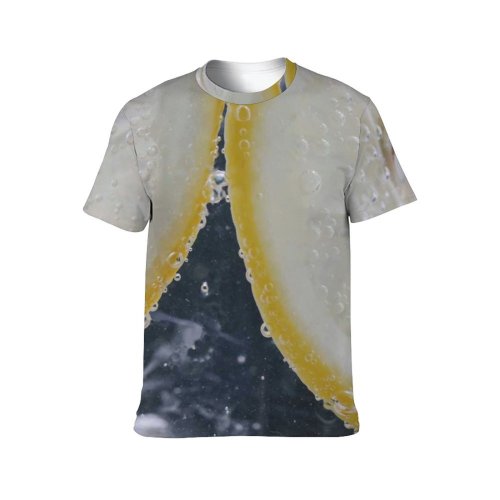 yanfind Adult Full Print T-shirts (men And Women) Bubbles Beverage Citrus Clean Clear Cocktail Crystal Delicious Detox Fizz Flavor