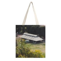 yanfind Great Martin Canvas Tote Bag Double Building Outdoors Countryside Rural Hut Plant Tree Housing Vic Australia Cottage white-style1 38×41cm