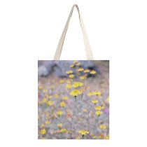 yanfind Great Martin Canvas Tote Bag Double Field Grassland Outdoors Countryside Farm Rural Meadow Plant Flower Anemone Petal white-style1 38×41cm
