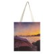 yanfind Great Martin Canvas Tote Bag Double Camping Leisure Activities Sunset Ocean Umbrella Tuen Mun Hong Kong Dusk Beach white-style1 38×41cm