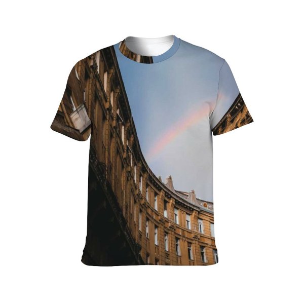 yanfind Adult Full Print T-shirts (men And Women) Admire Aged Alley Ancient Anker Street Architecture Attract Sky Budapest Building City