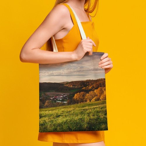 yanfind Great Martin Canvas Tote Bag Double Field Grassland Outdoors Countryside Farm Rural Meadow Pasture Scenery Ranch Grass Plant white-style1 38×41cm