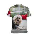 yanfind Adult Full Print T-shirts (men And Women) Adorable Affection Blurred Bonding Boy Caress Casual Cement Charming Child Childhood City