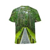yanfind Adult Full Print T-shirts (men And Women) Aged Alley Ancient Architecture Attract Bamboo Botany Buddhism Buddhist Calm Daitoku
