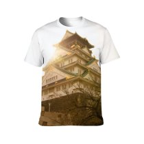 yanfind Adult Full Print T-shirts (men And Women) Aged Ancient Architecture Attract Authentic Building Castle Classic Construction Destination