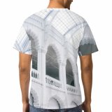 yanfind Adult Full Print T-shirts (men And Women) Aged Applied Arch Architecture Art Balcony Budapest Building Ceiling Column Decor
