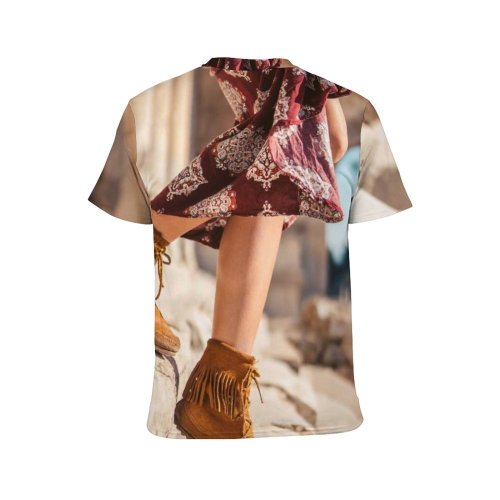 yanfind Adult Full Print T-shirts (men And Women) Ancient Ephesus Historical Architecture Building Monument Ruins Travel Wanderlust