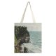 yanfind Great Martin Canvas Tote Bag Double Cliff Outdoors Promontory Ocean Sea Grey Shoreline Land Coast Public Domain white-style1 38×41cm