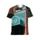 yanfind Adult Full Print T-shirts (men And Women) Accommodation Aged Architecture Awning Sky Brick Wall Building Calm City Condominium