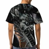 yanfind Adult Full Print T-shirts (men And Women) Ancient Architecture Art Buddhist Chion Fountain Japan Kyoto Metal Metalwork Myth